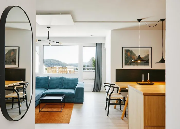 Appartamento Welcome In - 'buena Vista' Met Dakterras En Berging, Dichtbij De Pistes Winterberg