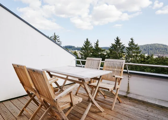 Welcome In - 'buena Vista' Met Dakterras En Berging, Dichtbij De Pistes * Winterberg